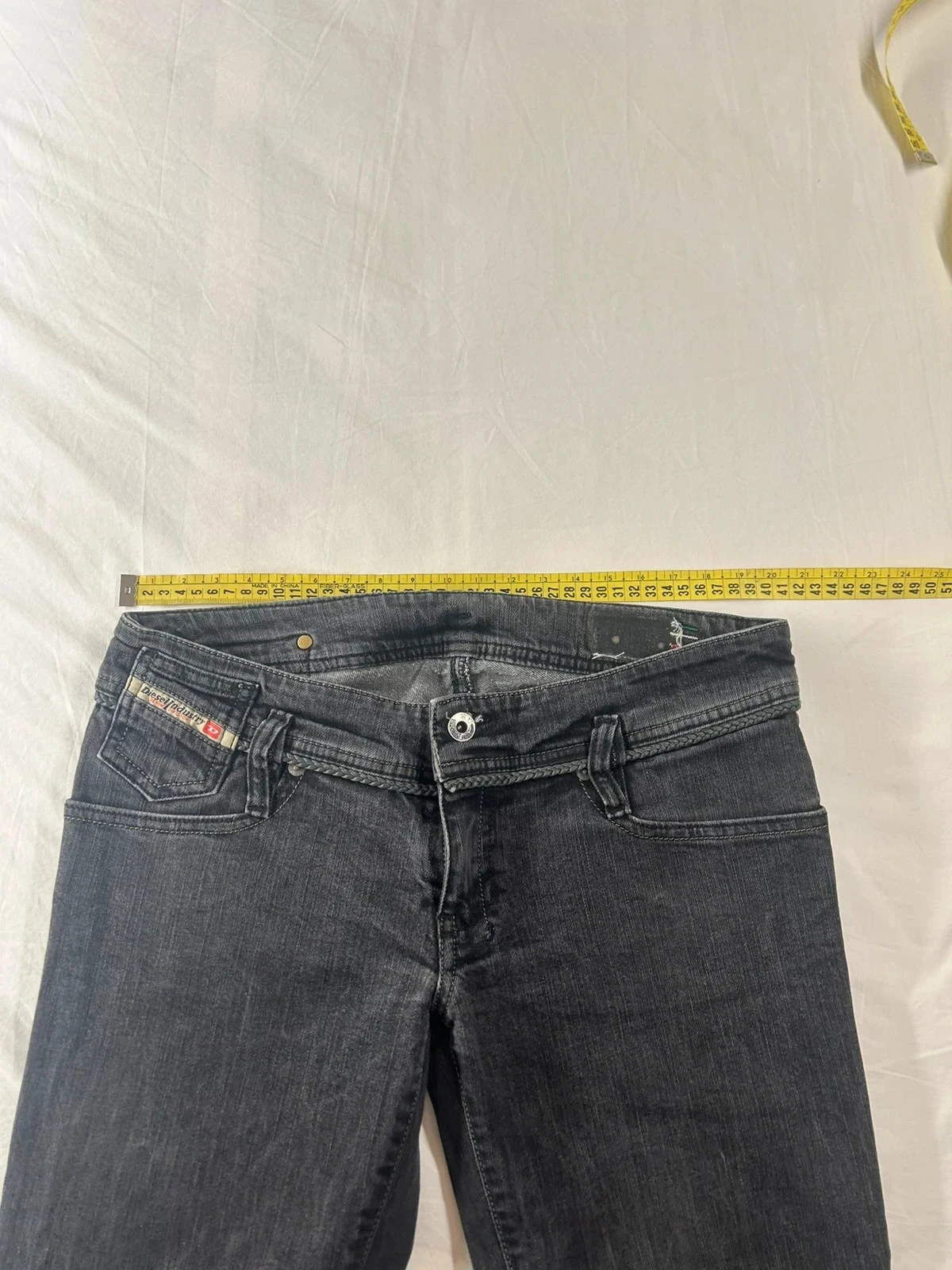 Jeans slim preto diesel – photo 6